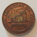 MASONIC MARK TOKEN PENNY LODGE CRAIGINNAN 850 (A054)