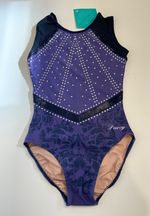 New Girls Gymnastic Darcy Leotard Size 34 ASM