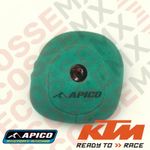 KTM SX85 APICO PRE-OILED AIR FILTER 2013-2017 DUAL STAGE AIR FILTER