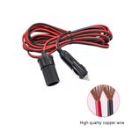 5M Car Cigarette Lighter 12V Extension Cable Adapter Socket Charger Lead Cable