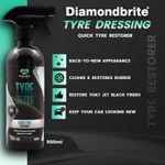 Diamond Brite Spray on Tyre Dressing and all rubber surfaces back to orignal