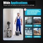 Pneumatic Paint Mixer Air Agitator Blender Stirrer Ink Mixing Machine 50 Gallon