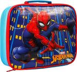 Spiderman Rectangular Insulated Lunch Box Bag for Boys and Girls, Perfect Size f