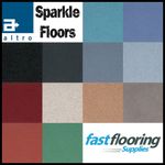 Altro Contrax Sparkly Bathroom Safety Flooring / Glitter Flooring Safety Vinyl