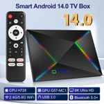 2026 NEW Smart TV BOX Android14.0 4+32/64/128GB Octa Core 8K WIFI6 Media Player