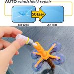 Car Windshield Repair Kit Fix Glass Chip Crack Van Windscreen Wind Screen Window