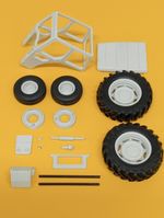 1/32 Britains farm toys FORD 6600 - 5000 tractor resin conversion kit / KIT ONLY