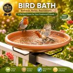 Bird Bath Copper Disk for Water Physical Safe Clean Copper Purification Cleaner