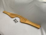 Apache Deep dish canoe yoke solid ash , oiled complete with fixings