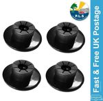 4 Pack PLS Awning Pole Foot Tube Universal Will Fit Any Awning Caravan - 6999200