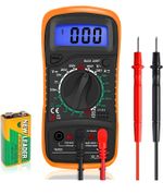 Professional Digital Multimeter Voltmeter Ohmmeter Ammeter Multi Tester Meter UK