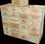20 X GENUINE 12 BOTTLE LARGE WOODEN WINE CRATE / BOX / PLANTER / HAMPER STORAGE