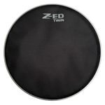 Z-ED Twin Ply Mesh Drum Heads - Black