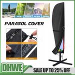 Heavy Duty Parasol Banana Umbrella Cover Cantilever Outdoor Patio Shield Oxford