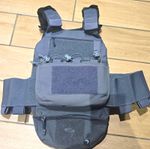 Tactical Grey Tactical Plate Carrier One Size Adult Paintball Or Airsoft