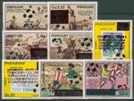 Paraguay 1989 World Cup Italy 4373/80 MNH
