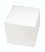 11cm POLYSTYRENE CUBE 4" for Sweets Chocolates Flowers Bouquets Crafts WEB2160