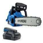 Hyundai Cordless Chainsaw 14 inch 40v 2.5 Ah Li-ion Battery & Charger included
