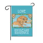 Rhodesian Ridgeback Garden Flag Double Sided 12" x 17"