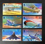 ALDERNEY 2003 MNH AVIATION HISTORY POWERED FLIGHT STAMP SET