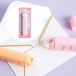 Kawaii Dual Tips Correction Tape Stationery for Students Writing Supplies Pink
