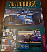 1995-96 "AUTOCOURSE" GRAND PRIX ANNUAL. Foreword by Michael Schumacher