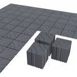 44/11 Pack Anti-Slip Interlocking Deck Tiles 30x30cm Outdoor Patio Garden Floor