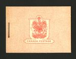 M7107 Canada 1937 SGSB30 - 1937 25c booklet with red & white cover. English text