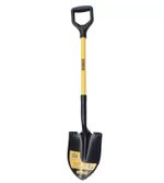 DeWALT D-Handle Digging Shovel Serrated Spade, Round Pointed Shovel 
