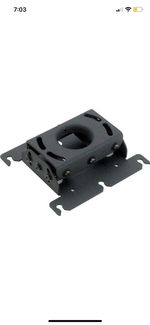 Chief RPAU Inverted LCD/DLP Projector Ceiling Mount - Black