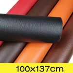 100X137Cm Self Adhesive Leather Repair Tape DIY Black Self-Adhesive Leather Repa