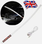 75CM Flexible LED Flashlight Stick Bendable Work Light With 3 Brightness Modes