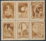 Stamp Label France Exposition 1900 Poster Cinderella International Expo MNH 3