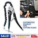 Heavy Duty Exhaust Tail Pipe Cutter Pliers Copper Tubing Cutting Chain 76mm NEW