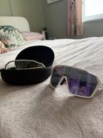 Smith Shift Mag XL White Cycling Glasses + Clear Lens And Case - New