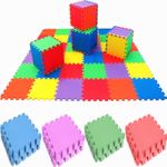 Large Eva Foam Mat Soft Floor Tiles Interlocking Play Kids Baby Mats Gym 30x30cm