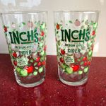 2x Inch's Cider Pint Glasses 20oz Brand New 100% CE Stamped Genuine Free Postage