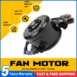 Cooling Fan Motor for NISSAN JUKE 2014-2019 3+2 Pin Radiator 214871KA0E Replaces