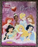 I Love Princess - Complete Panini Book with all Stickers Stuck In - 2010