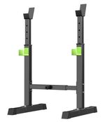 Bench Press Rack Barbell Rack Weight Barbell Bar Stand Fitness Equipment Black