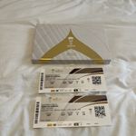 Asian Cup 2023 Opening Match Used Tickets VIP Invitation