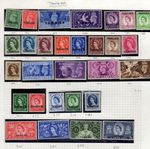 TANGIER  GEORGE 6TH 1944/1946/1948/1952 & 1953 SETS UNMOUNTED MINT