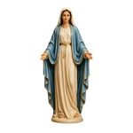 Virgin Mary Statue, Catholic Figurine Decor Holy Family Collectible Figures