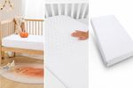 Baby Toddler Cot Bed Mattress 140x70x10 cm Foam Water Resistant Quilted Cover