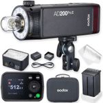 GODOX AD200 Pro II AD200ProII 200Ws 2.4G TTL Pocket Flash Strobe - Brand New