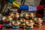 Tibetan Handmade Singing Bowl Set of 7 - Meditation Chakra Himalayan Singing Bowl