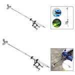 Handheld Propeller Thruster Metal Portable Boat Motor Kit for Kayak Inflatable