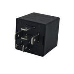 DC 12V 6-Pin Windscreen Wiper Relay 20A / 40A Automatic High Capacity Black