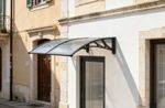 Front Door Canopy Porch Window Awning,UV Rain Snow Protection,32x80in