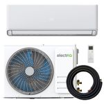 electriQ Easy-Fit 9000 BTU A+++ WiFi Smart Wall Mounted Split Air Con eIQ-9WMINV